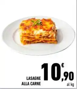 Conad City Lasagne alla carne offerta