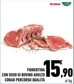Conad City Fiorentina con osso di bovino adulto CONAD PERCORSO QUALITÀ offerta