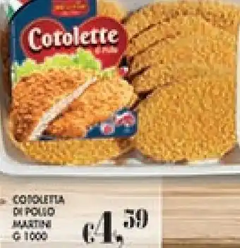 Coal Cotolette di pollo Martini offerta
