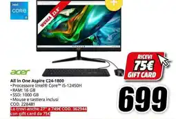 acer All in One Aspire C24-1800