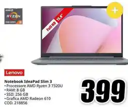MediaWorld Lenovo Notebook IdeaPad Slim 3 offerta
