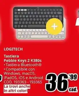 MediaWorld LOGITECH Tastiera + Mouse MK 270 offerta