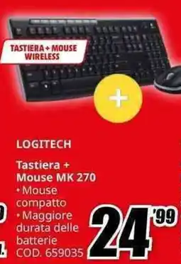 MediaWorld LOGITECH Mouse Pebble 2 M350s offerta