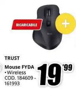 MediaWorld TRUST Mouse FYDA offerta