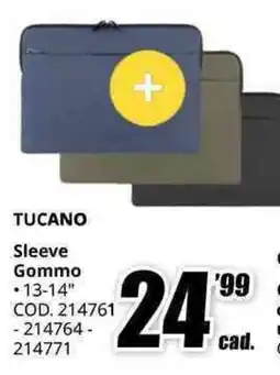MediaWorld TUCANO Sleeve Gommo offerta