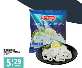 Deco Supermercati NORIBERICA anelli di totano offerta