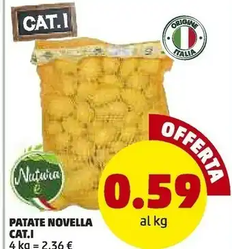 PENNY Natura e patate novella 4000 g offerta