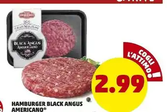 PENNY Penny hamburger black angus americano offerta
