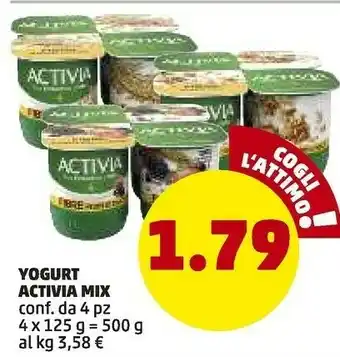 PENNY Activia ciliegia 500 g(ml) offerta