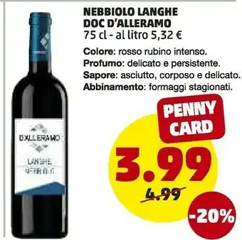 D' alleramo nebbiolo langhe doc