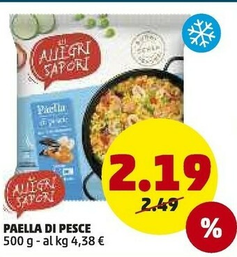PENNY Paella di pesce offerta