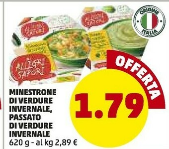 PENNY Minestrone di verdure invernale offerta