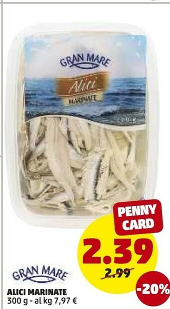 PENNY Gran mare alici marinate offerta