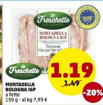 PENNY Mortadella bologna igp offerta