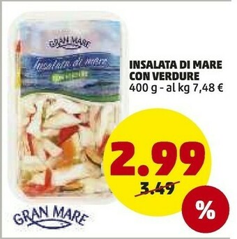 PENNY Insalata di mare con verdure 400 g offerta