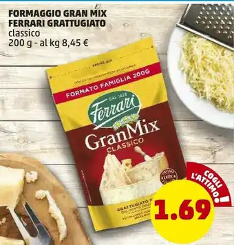 PENNY Grana padano grattugiato fresco 200 g(ml) offerta