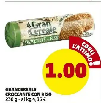 PENNY Gran cereale - croccante con riso 230 g(ml) offerta