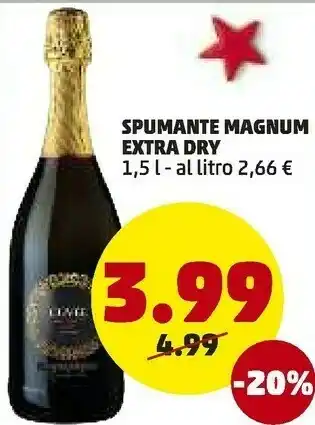 PENNY Spumanti magnum extra dry offerta