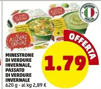 PENNY Minestrone di verdure invernale offerta