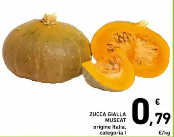 Spazio Conad Zucca Gialla Muscat offerta