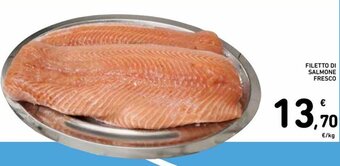 Spazio Conad Filetto di salmone fresco offerta
