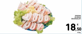 Spazio Conad Spiedini Di Pesce Decongelati offerta