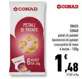 Conad Superstore Snack CONAD offerta