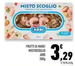 Conad Superstore Frutti di mare/ mistoscoglio ARBI offerta