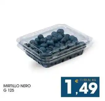 SeBón Supermercati Mirtillo nero offerta