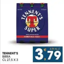SeBón Supermercati TENNENT'S Birra offerta