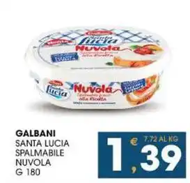 SeBón Supermercati GALBANI Santa lucia spalmabile nuvola offerta