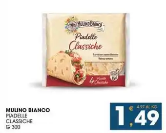 SeBón Supermercati MULINO BIANCO Piadelle Classiche offerta