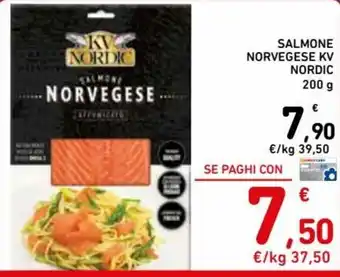 Spazio Conad Nordic Salmone Norvegese Kv 200g offerta
