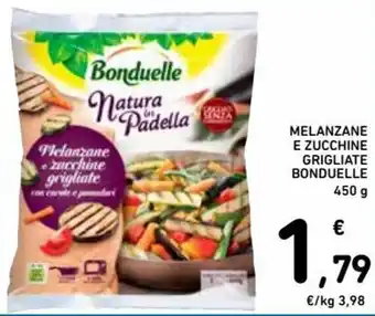 Spazio Conad Bonduelle Melanzane e Zucchine Grigliate 450g offerta