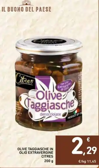 Spazio Conad Citres Olive Taggiasche in Olio Extravergine 200g offerta