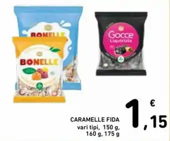 Spazio Conad Caramelle Fida 150g, 160g, 175g offerta