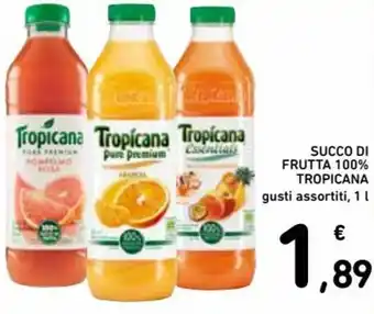 Spazio Conad Tropicana Succo di Frutta 100% 1L offerta