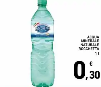 Spazio Conad Rocchetta Acqua Minerale Naturale 1L offerta