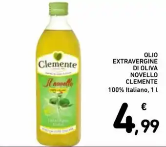 Spazio Conad Olio Extravergine di Oliva Novello Clemente 1L offerta