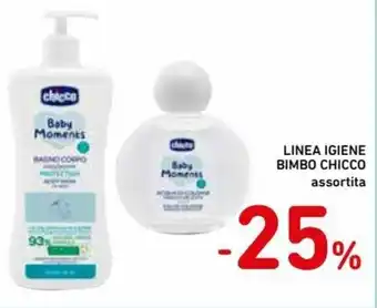 Spazio Conad -25% Linea Igiene Bimbo Chicco offerta