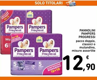 Spazio Conad Pampers Progressi Pannolini offerta