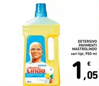 Spazio Conad Mastrolindo Detersivo Pavimenti 950ml offerta
