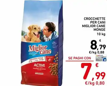 Spazio Conad Miglior Cane Monge Crocchette per Cani 10kg offerta