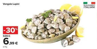 Carrefour Vongole Lupini offerta