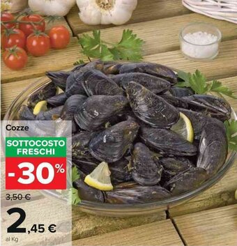 Carrefour Cozze offerta