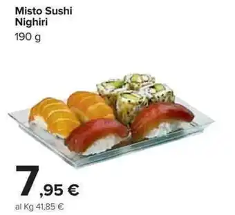 Carrefour Nighiri Misto Sushi 190 g offerta