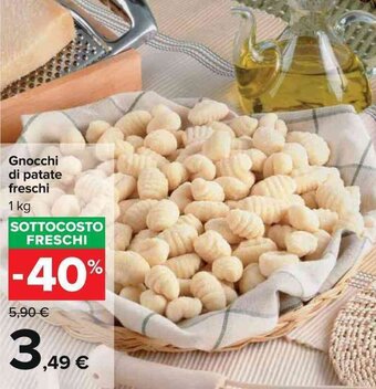 Carrefour Gnocchi di patate freschi 1 kg offerta