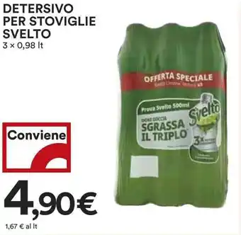 Coop Detersivo per stoviglie SVELTO offerta