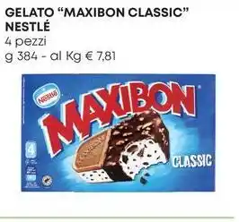 Pam Gelato "maxibon classic" NESTLÉ offerta