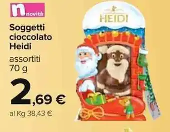 Heidi Soggetti Cioccolato 70 g